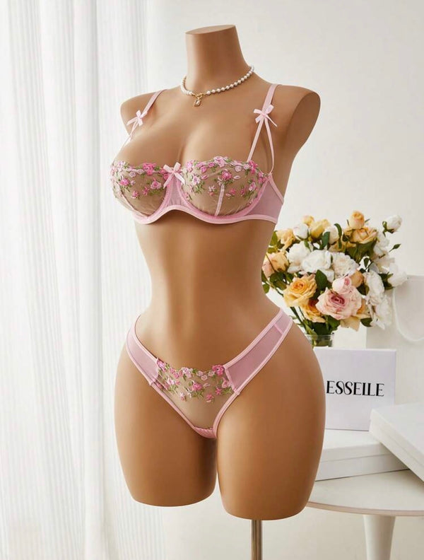 2 piéces rose sexy