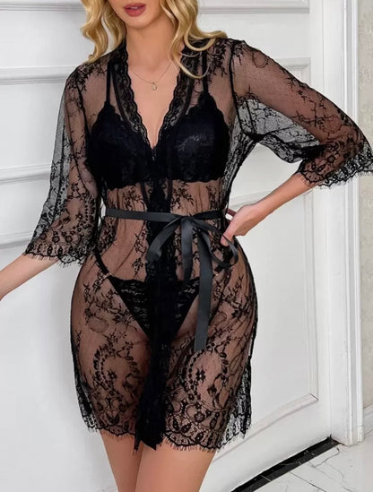 Ensemble lingerie avec pinoir et ceinture